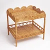 Mrs. Alice Sophia Rattan Side Table