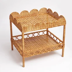 Sale Mrs. Alice Sophia Rattan Side Table
