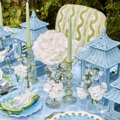 New Mrs. Alice Spring Green Candles (Set Of 8)