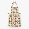 New Mrs. Alice Strawberry Frilled Apron
