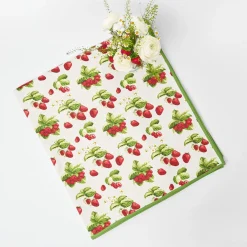 Mrs. Alice Strawberry Tablecloth