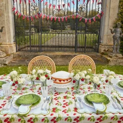 Mrs. Alice Strawberry Tablecloth