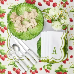 Mrs. Alice Strawberry Tablecloth