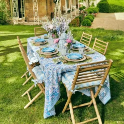 Outlet Mrs. Alice Sylvie Green Embroidered Placemats (Set Of 4)