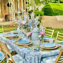 Online Mrs. Alice Sylvie Green Embroidered Placemats & Napkins (Set Of 4)