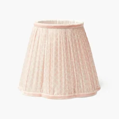 Best Mrs. Alice Tall Rechargeable Lamp With Pink Lotus Lampshade