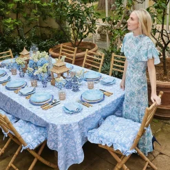 Mrs. Alice Three Piece Chinoiserie Vase