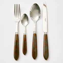 New Mrs. Alice Tortoiseshell Cutlery Set (4 Piece)