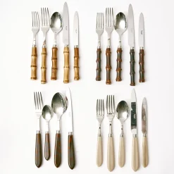 New Mrs. Alice Tortoiseshell Cutlery Set (4 Piece)