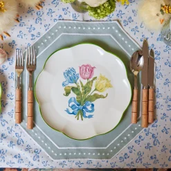 Outlet Mrs. Alice Tulip Dinner Plate