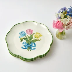 Discount Mrs. Alice Tulip Dinner Plate (Set Of 4)