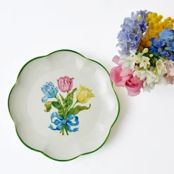 Mrs. Alice Tulip Starter Plate (Set Of 4)