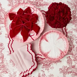 Sale Mrs. Alice Valerie Pink Napkins (Set Of 4)