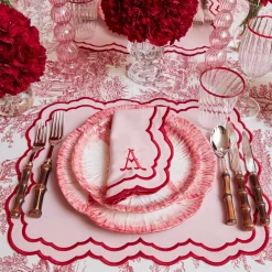 Sale Mrs. Alice Valerie Pink Napkins (Set Of 4)