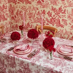 Sale Mrs. Alice Valerie Pink Napkins (Set Of 4)