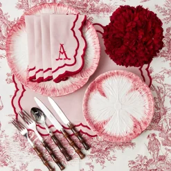 Sale Mrs. Alice Valerie Pink Napkins (Set Of 4)