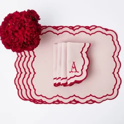 Sale Mrs. Alice Valerie Pink Napkins (Set Of 4)