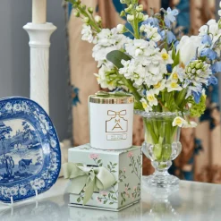 Discount Mrs. Alice Velvet Oak Scented Candle & Pot Set