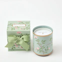 New Mrs. Alice Velvet Oak Scented Candle & Pot Set