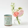 Best Mrs. Alice Velvet Oak Tole Candle Pot