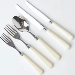 New Mrs. Alice White Ivory Cutlery (5 Piece)