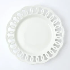 Best Mrs. Alice White Lace Dinner Plate