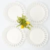 Mrs. Alice White Lace Dinner Plates (Set Of 4)