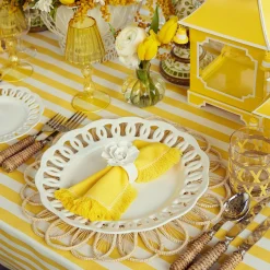 Mrs. Alice White Lace Dinner Plates (Set Of 4)