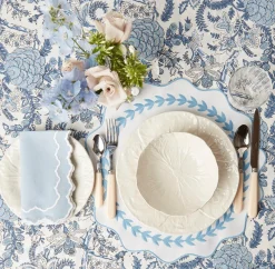 Clearance Mrs. Alice White Lettuce Dinner Plate