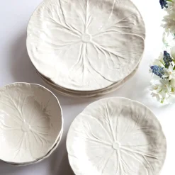 Mrs. Alice White Lettuce Dinner Plate