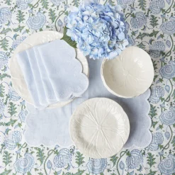Mrs. Alice White Lettuce Dinner Plate
