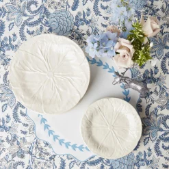 Mrs. Alice White Lettuce Dinner Plate