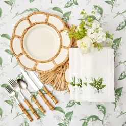 Mrs. Alice White Lily Of The Valley Tablecloth