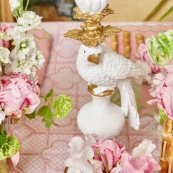 Discount Mrs. Alice White Parrot Candle Holder (Pair)