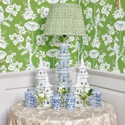 Mrs. Alice White Porcelain Pagoda
