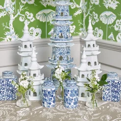 Discount Mrs. Alice White Porcelain Pagoda Decoration Set