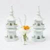 New Mrs. Alice White Porcelain Pagodas (Pair)