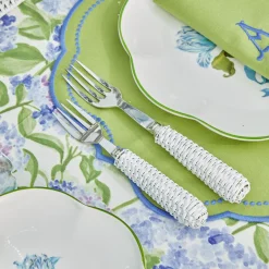 Online Mrs. Alice White Rattan Cutlery (5 Piece)