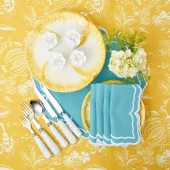 Clearance Mrs. Alice White Rattan Cutlery (5 Piece)