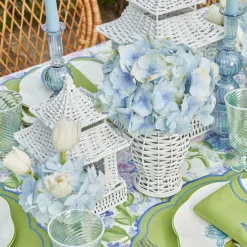 Clearance Mrs. Alice White Rattan Decoration Set