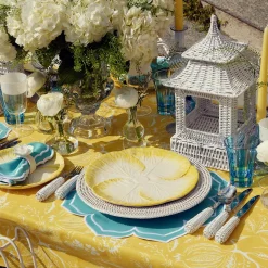 Clearance Mrs. Alice White Rattan Decoration Set