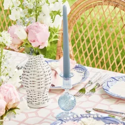 Clearance Mrs. Alice White Rattan Decoration Set