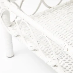 Discount Mrs. Alice White Rattan Outdoor Side Table