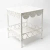 Sale Mrs. Alice White Rattan Outdoor Side Table
