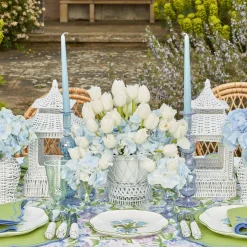 New Mrs. Alice White Rattan Pagoda Lantern
