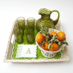 Sale Mrs. Alice White Rattan Tray