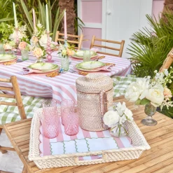 Best Mrs. Alice White Rattan Tray