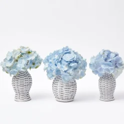 Best Mrs. Alice White Rattan Vase (Set Of 3)