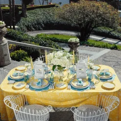 Sale Mrs. Alice Yellow Capri Lettuce Dinner & Starter Plates (Set Of 8)