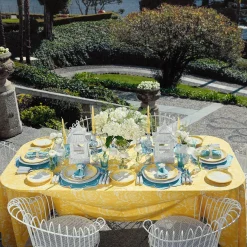 Mrs. Alice Yellow Capri Lettuce Dinner Plate